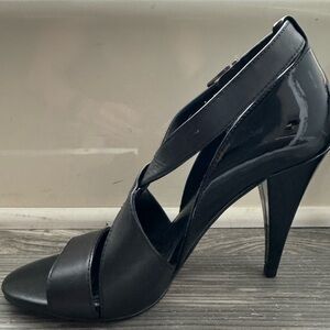 Vince Camuto Black Strappy Heels